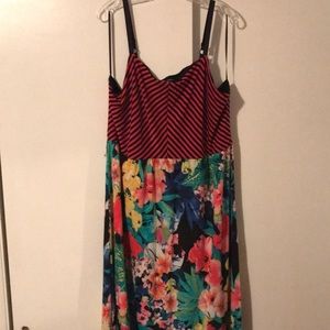 Bright fun summer maxi